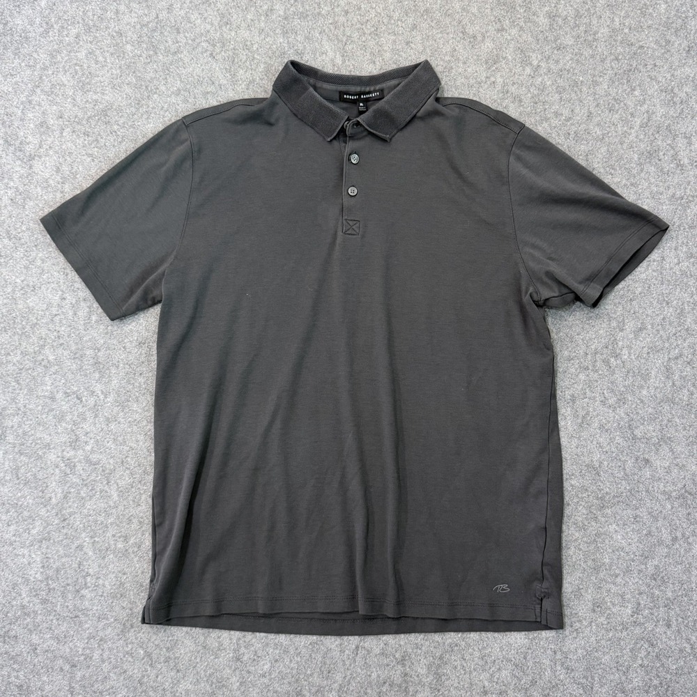 Robert Barakett Mens The Barakett Polo Shirt Pima Cotton Short Sleeve Size XL